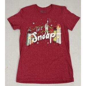 Lost Bros x Pixie Traveler Let It Snoap Christmas Magic Kingdom T-shirt Sz S